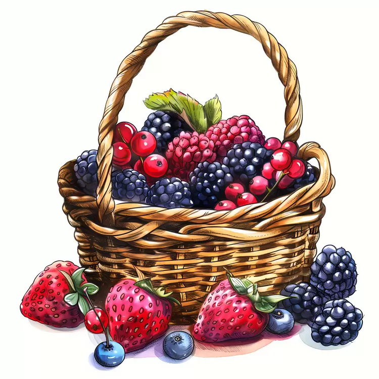 basket of berries