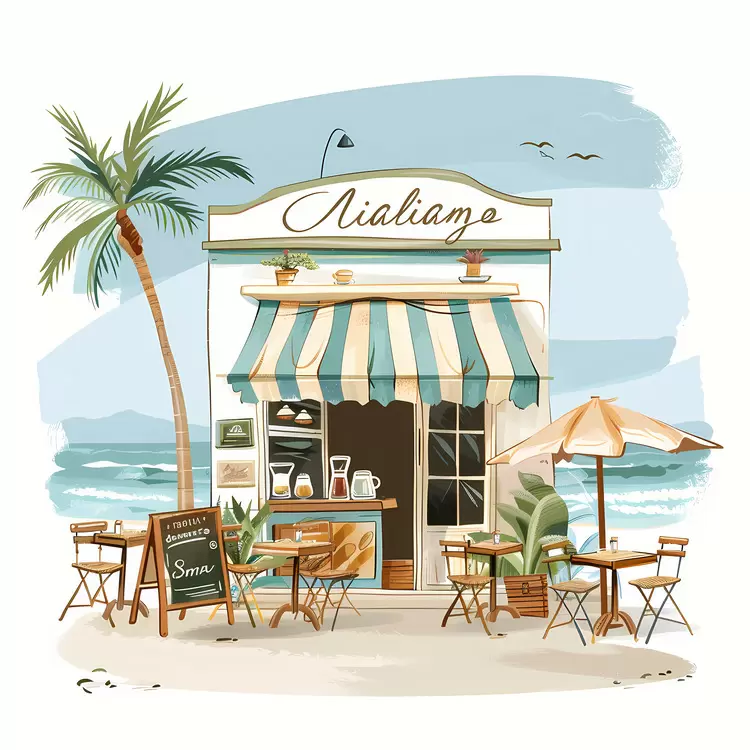 cafe beach