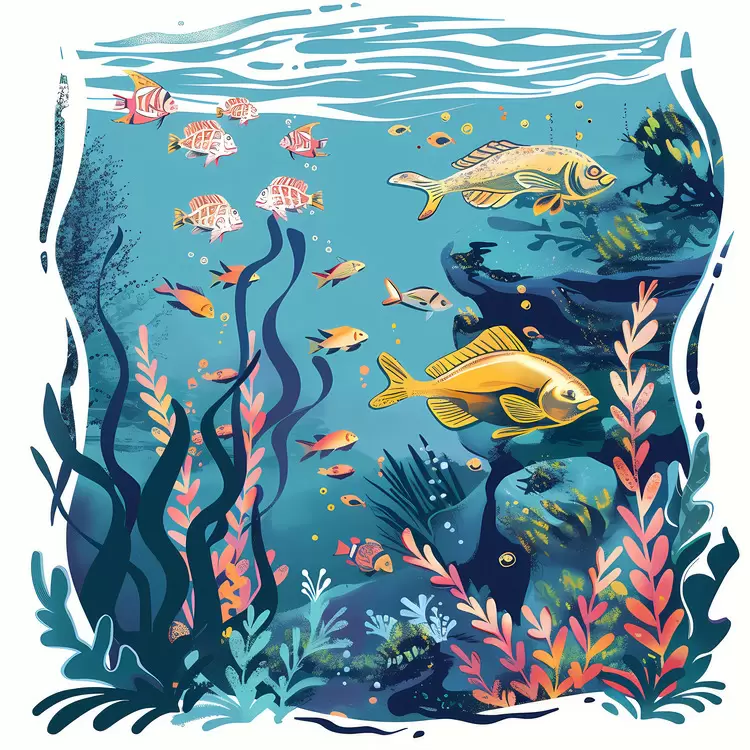 Fish and Seaweed