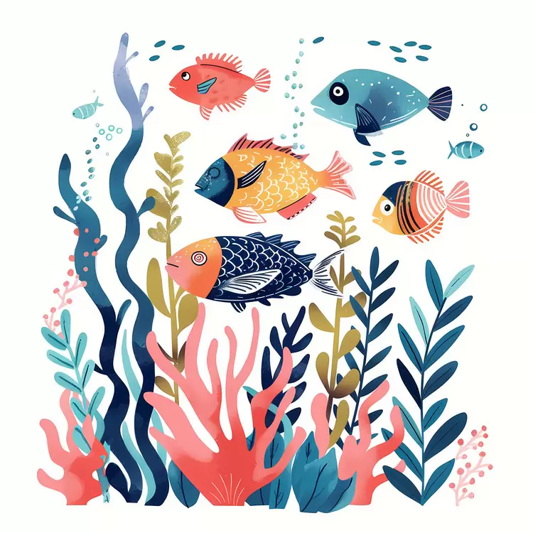 Fish and Seaweed