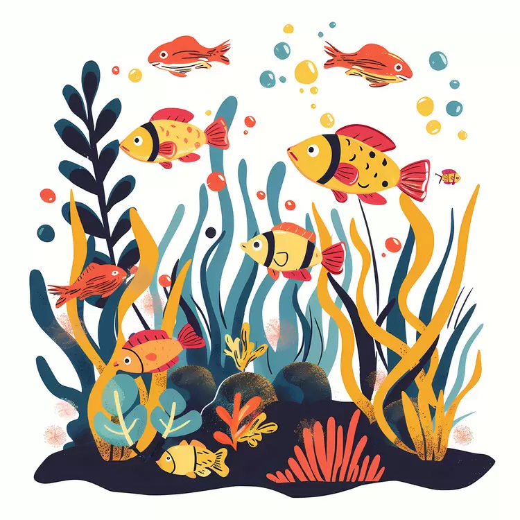 Fish and Seaweed
