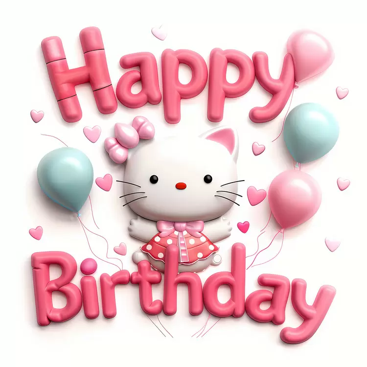 hellokitty Happy Birthday