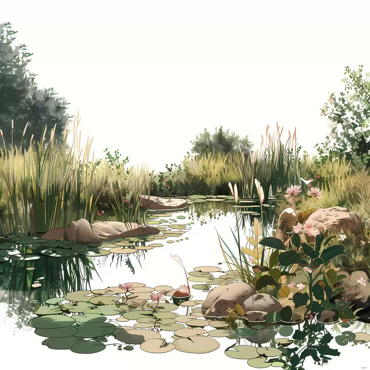 summer pond