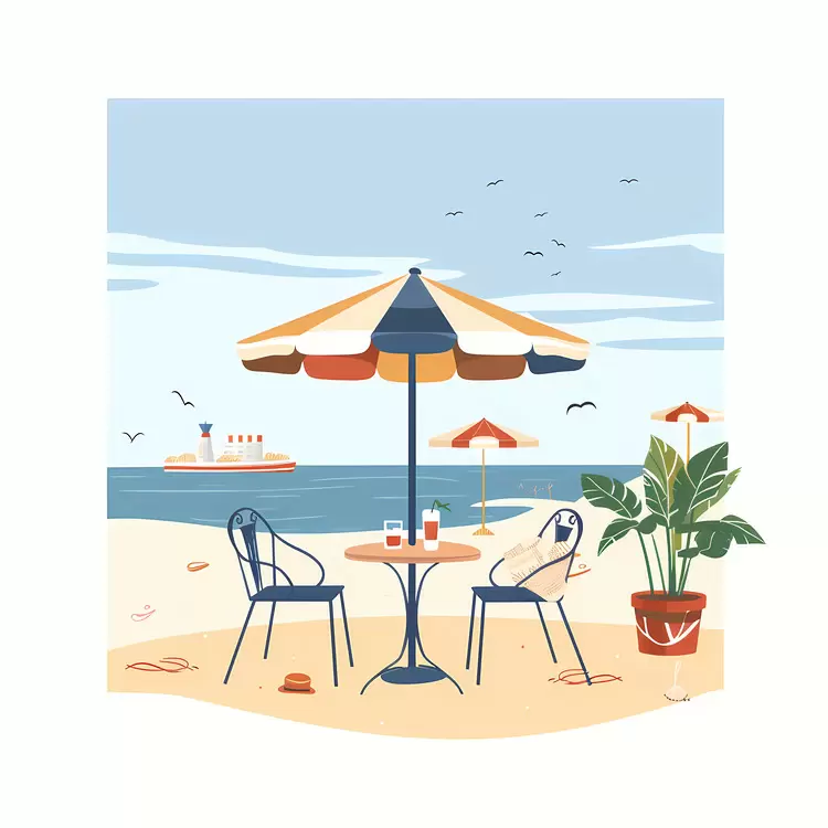 cafe beach