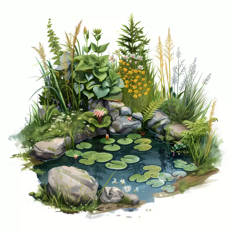 summer pond