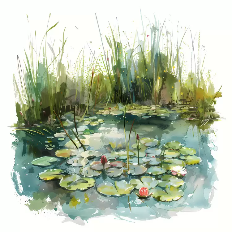 summer pond