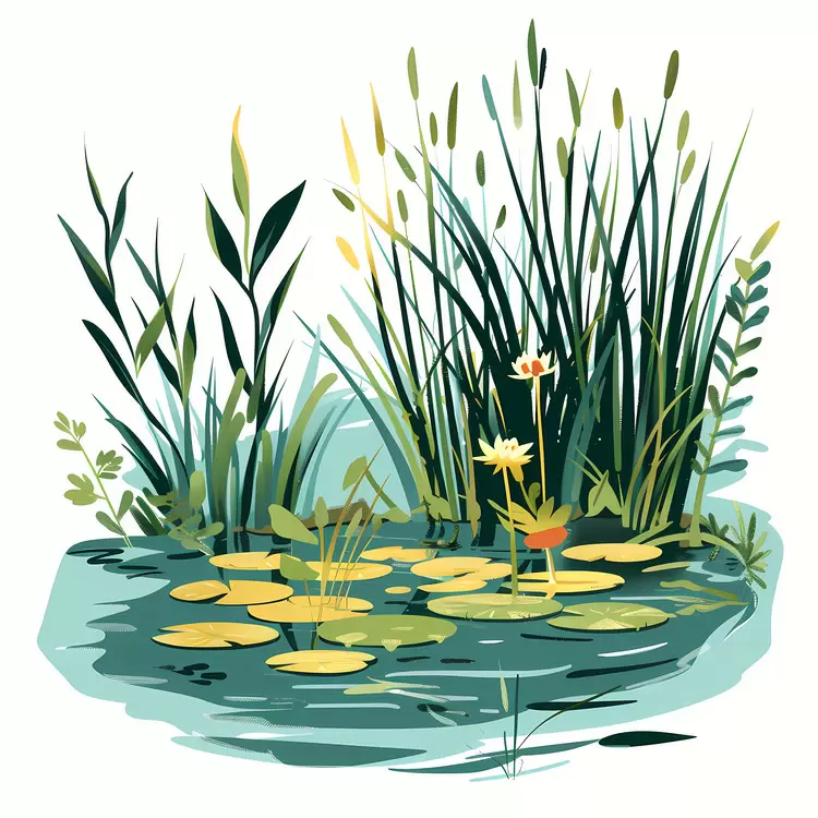 summer pond