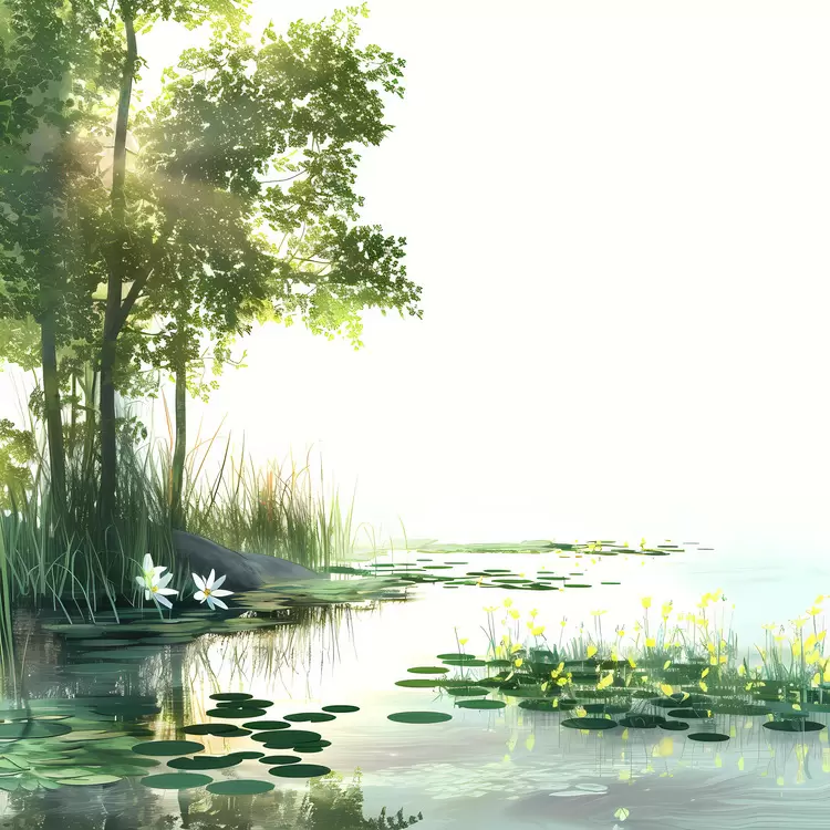 summer pond