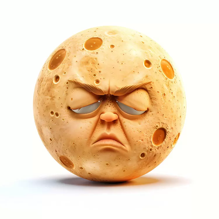 moon Face cartoon