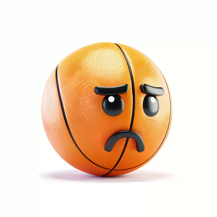 cartoon ball face