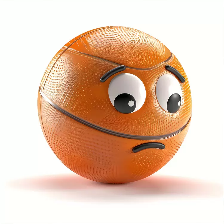 cartoon ball face