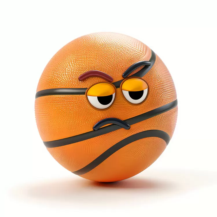 cartoon ball face