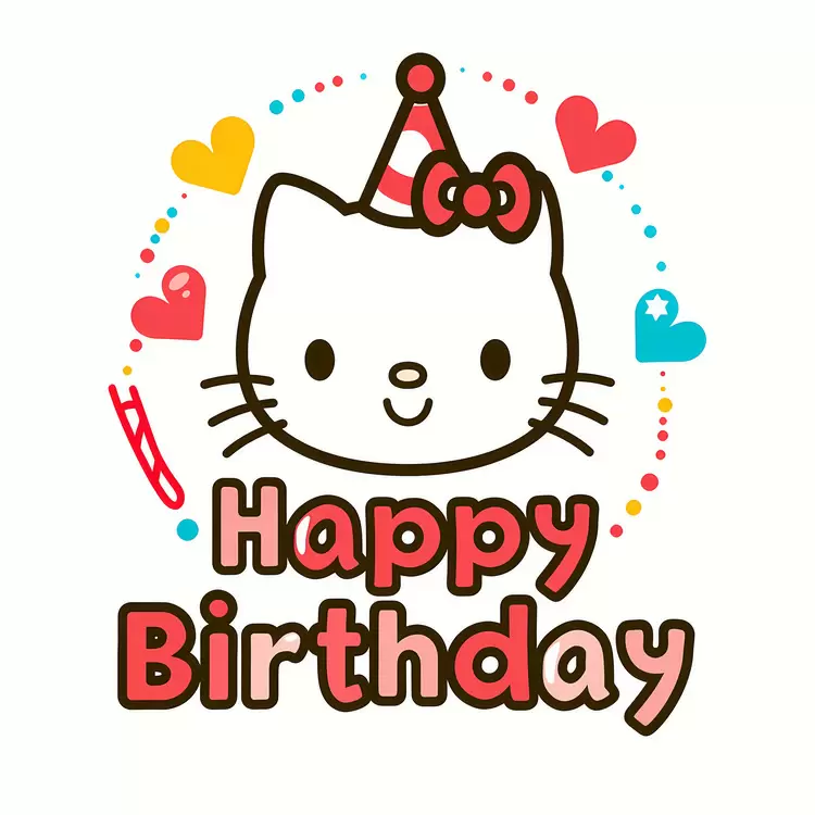 hellokitty Happy Birthday