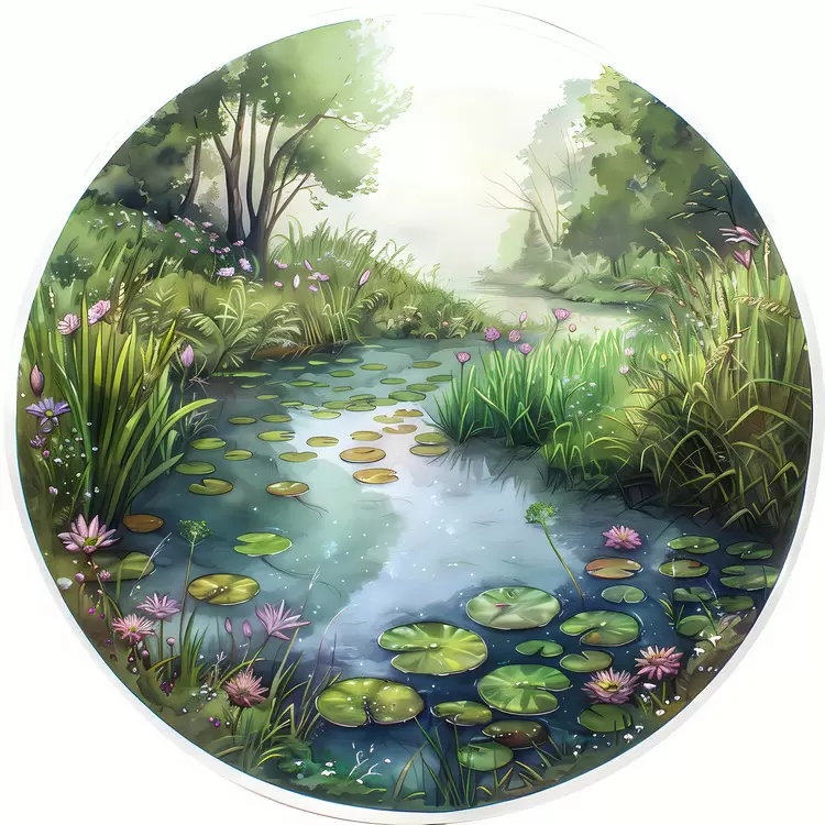 summer pond