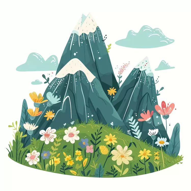 Cartoon Mountain