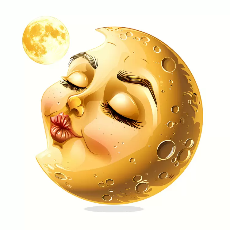 moon Face cartoon