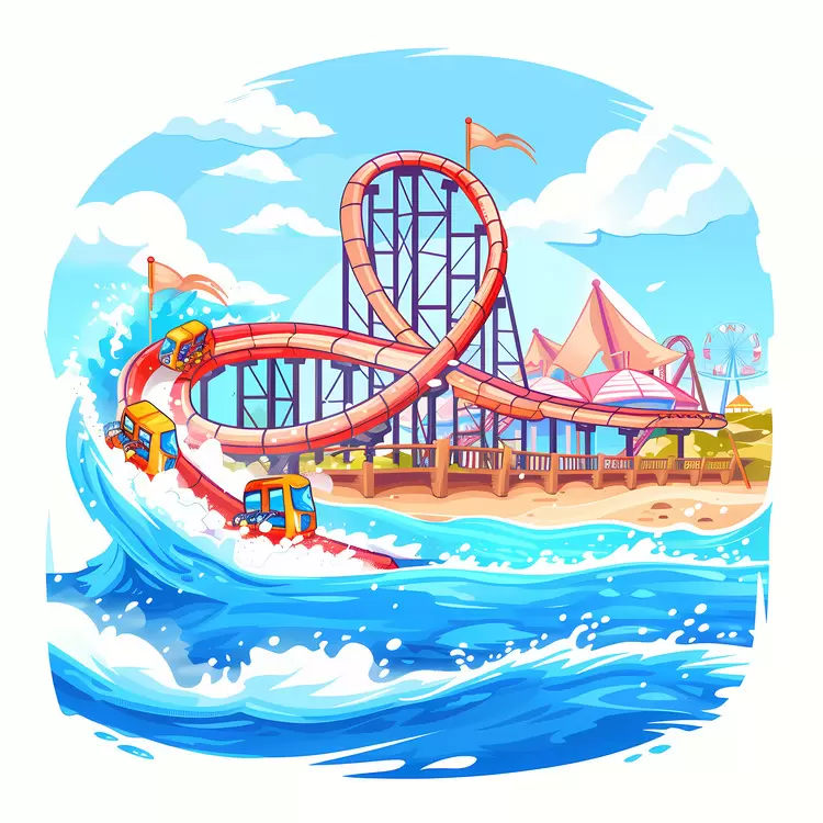 Amusement park Water ride