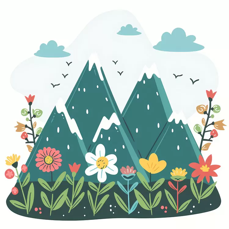 Cartoon Mountain