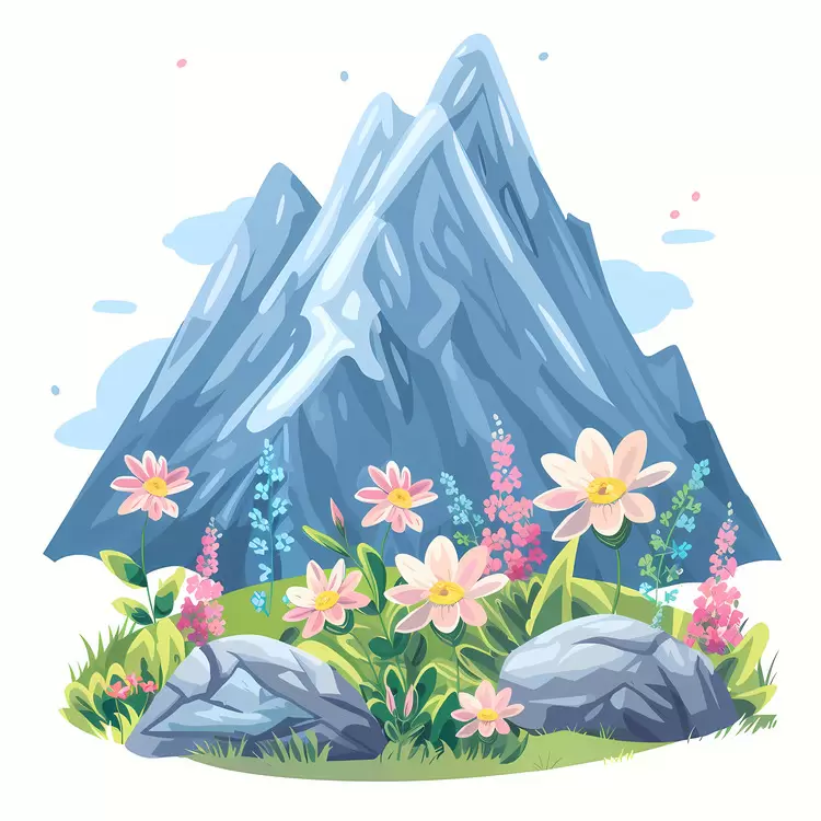Cartoon Mountain