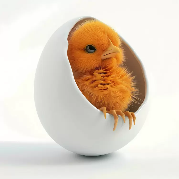 newborn chicken