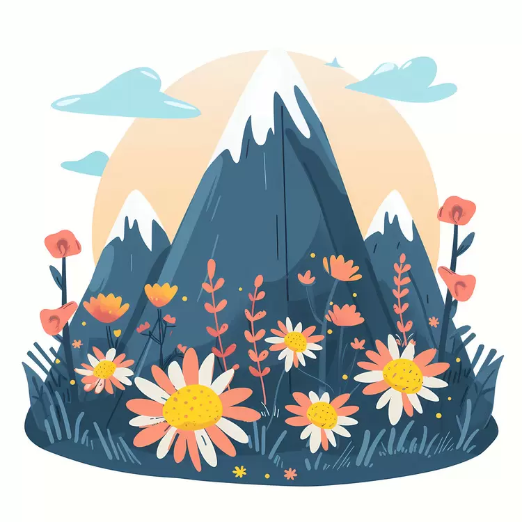 Cartoon Mountain
