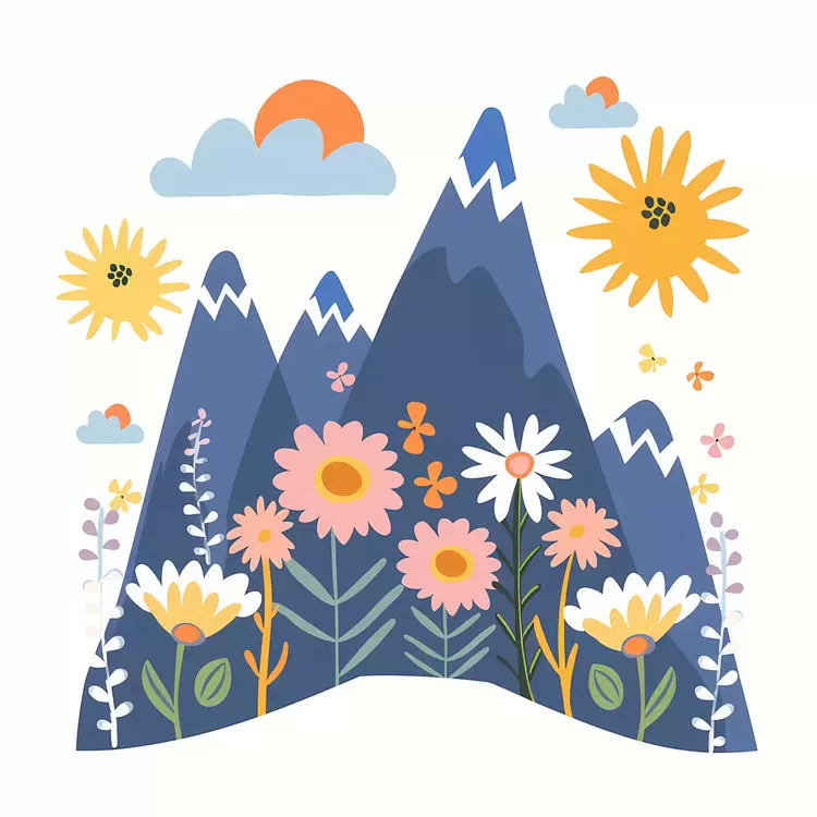 Cartoon Mountain