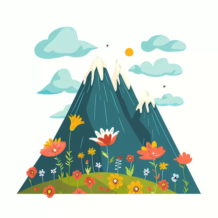Cartoon Mountain