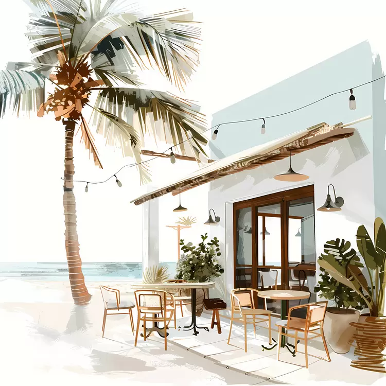 cafe beach