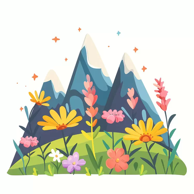 Cartoon Mountain