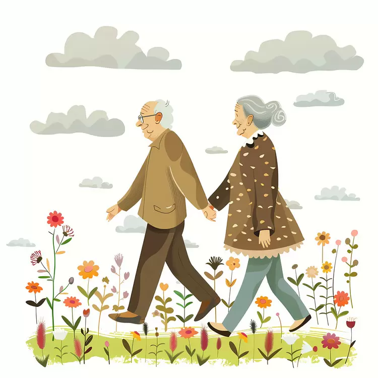 couple walking