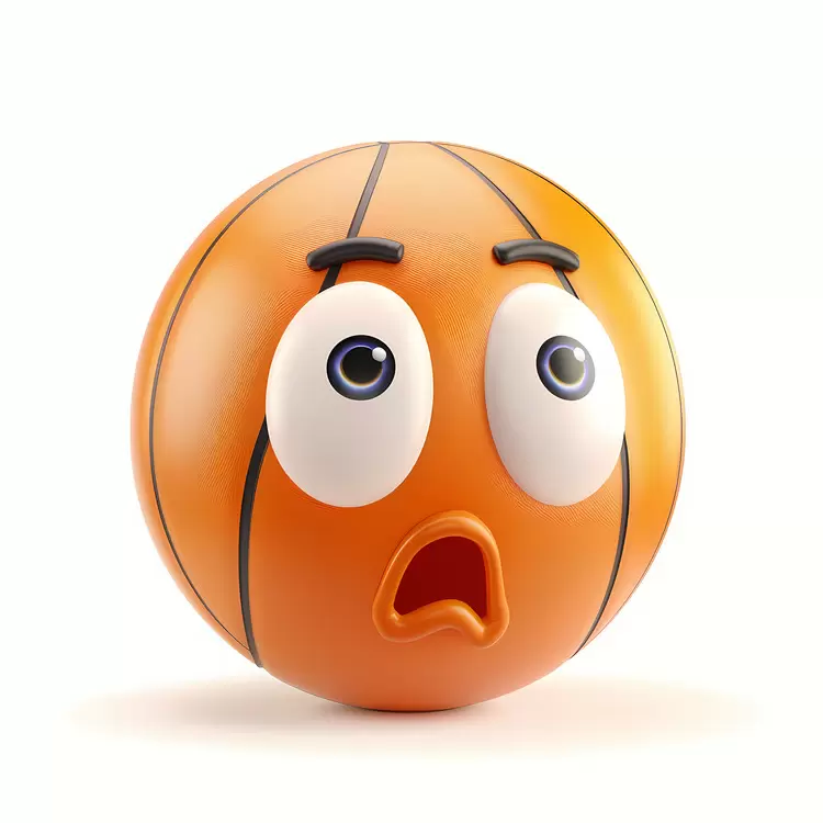 cartoon ball face