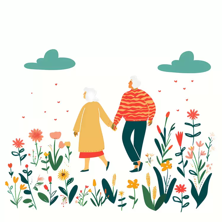 couple walking