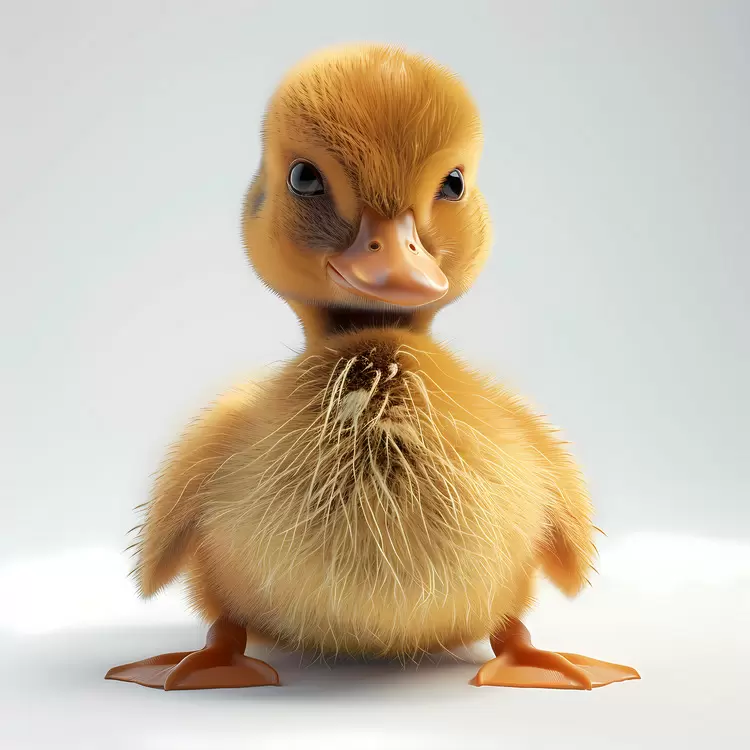 newborn duck