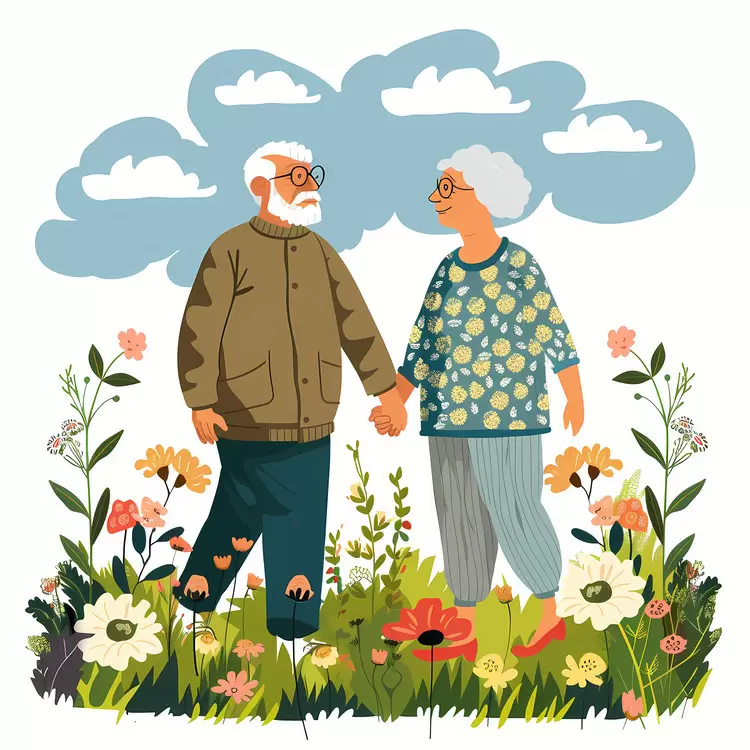 couple walking