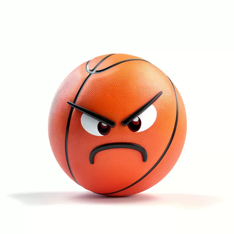 cartoon ball face
