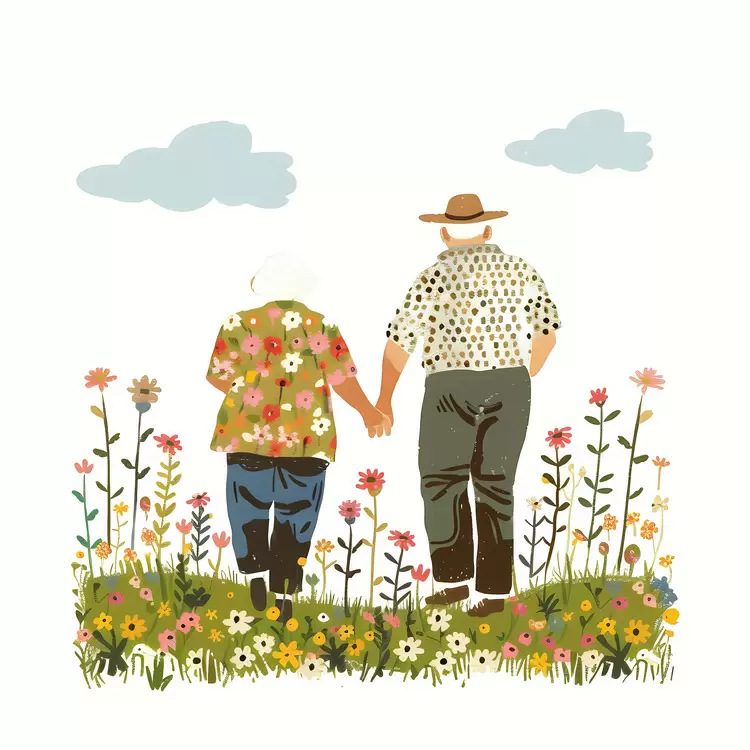 couple walking