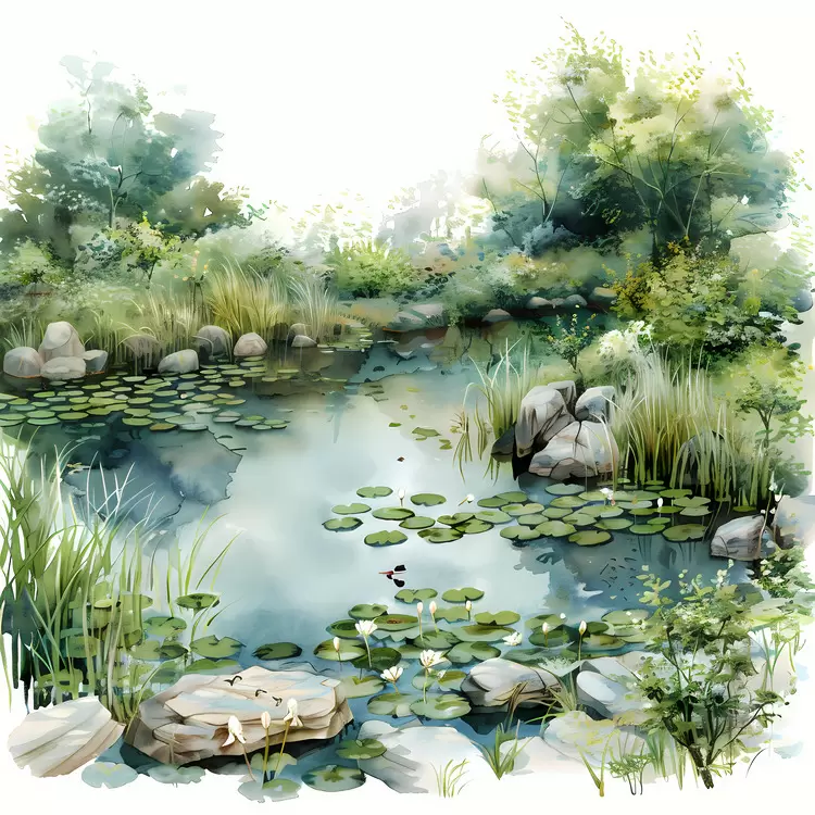 summer pond