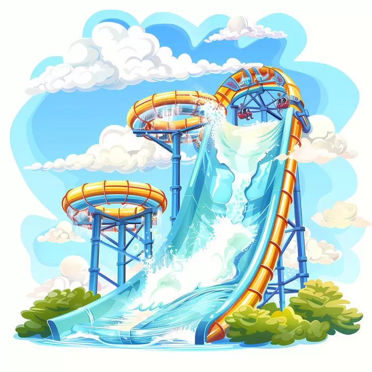 Amusement park Water ride
