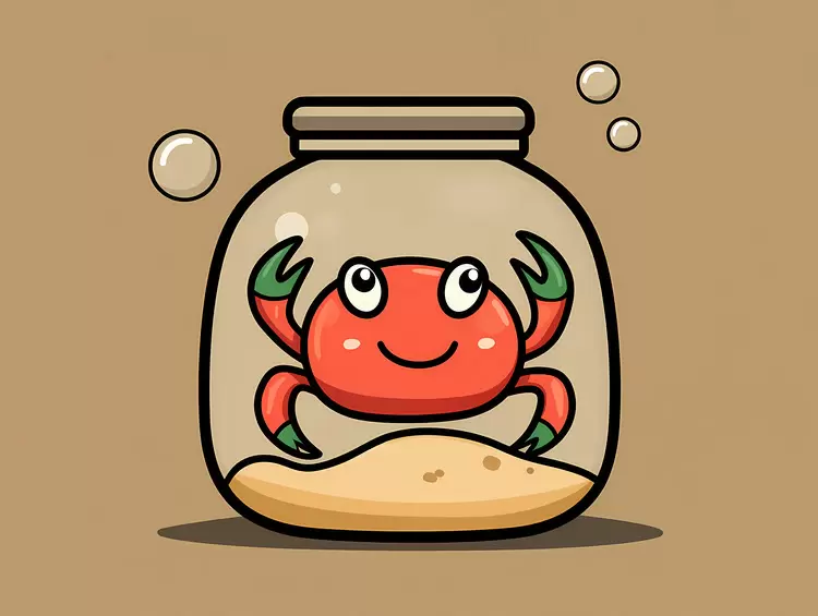 crab jar