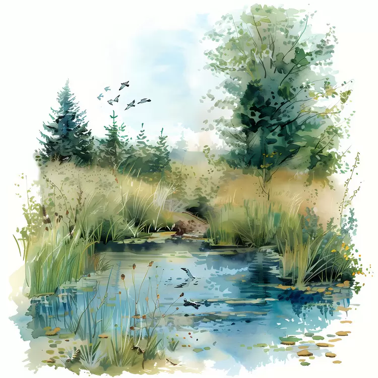 summer pond