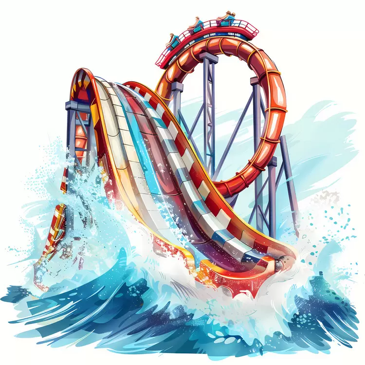 Amusement park Water ride