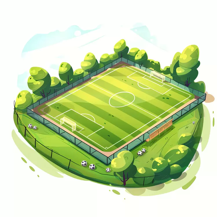 soccer field