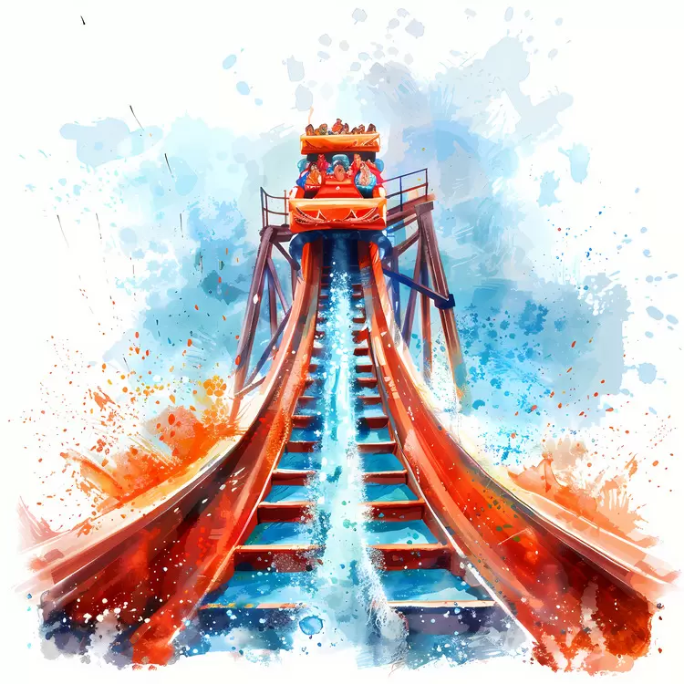 Amusement park Water ride