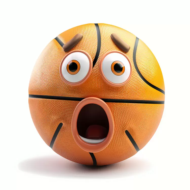 cartoon ball face