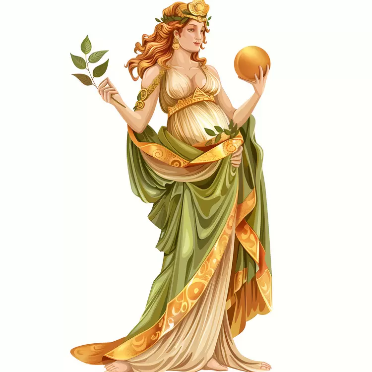 the goddess of childbirth Hera