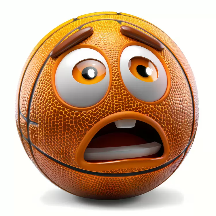 cartoon ball face
