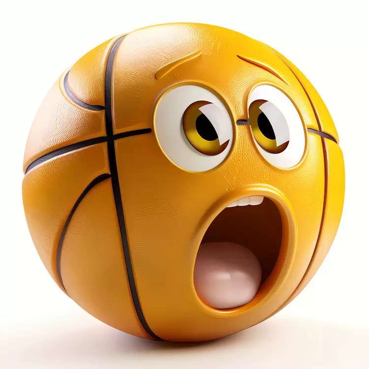 cartoon ball face