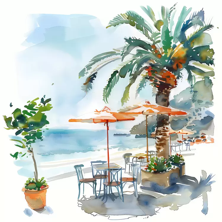 cafe beach