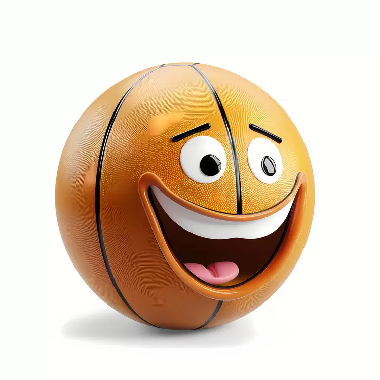 cartoon ball face