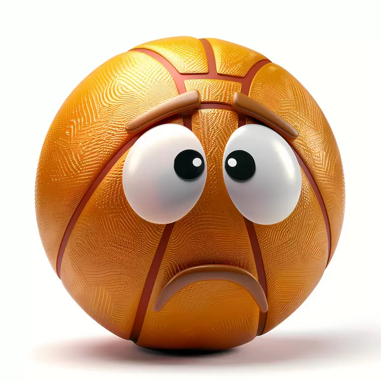 cartoon ball face